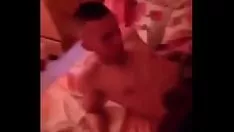 Play xxx Romanian fucks two men