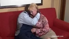 Play Black bbc kisses a blonde granny