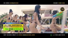 Redare Busty blondă latină devine fundul ei strâmt umplut cu strap-on