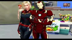 Play Hentai Parody 13: Captain Marvel's Insatiable Appetite for Super-Sized Cock