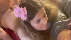Afspelen Blonde amateur vrouw's drietal dikke kont fuck in wilde cuckold ontmoeting