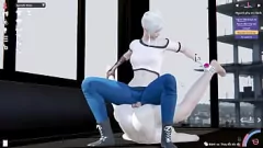 Reproduzir Casal asiático experimentando sexo anal e boquetes